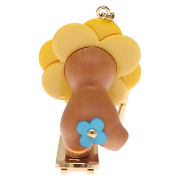 LOUIS VUITTON Petula Skate Charm metal Yellow - Picture 4 of 16